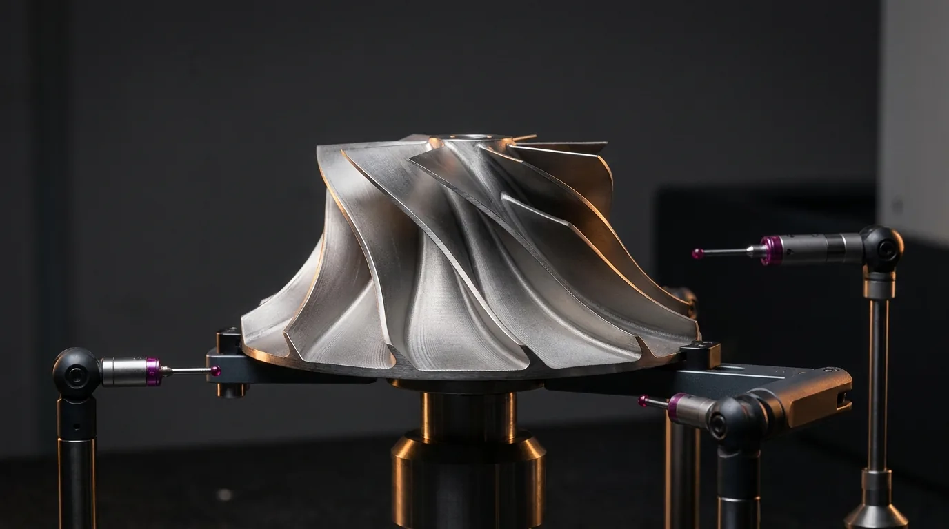 R-4421 · Closed impeller · Ti-6Al-4V