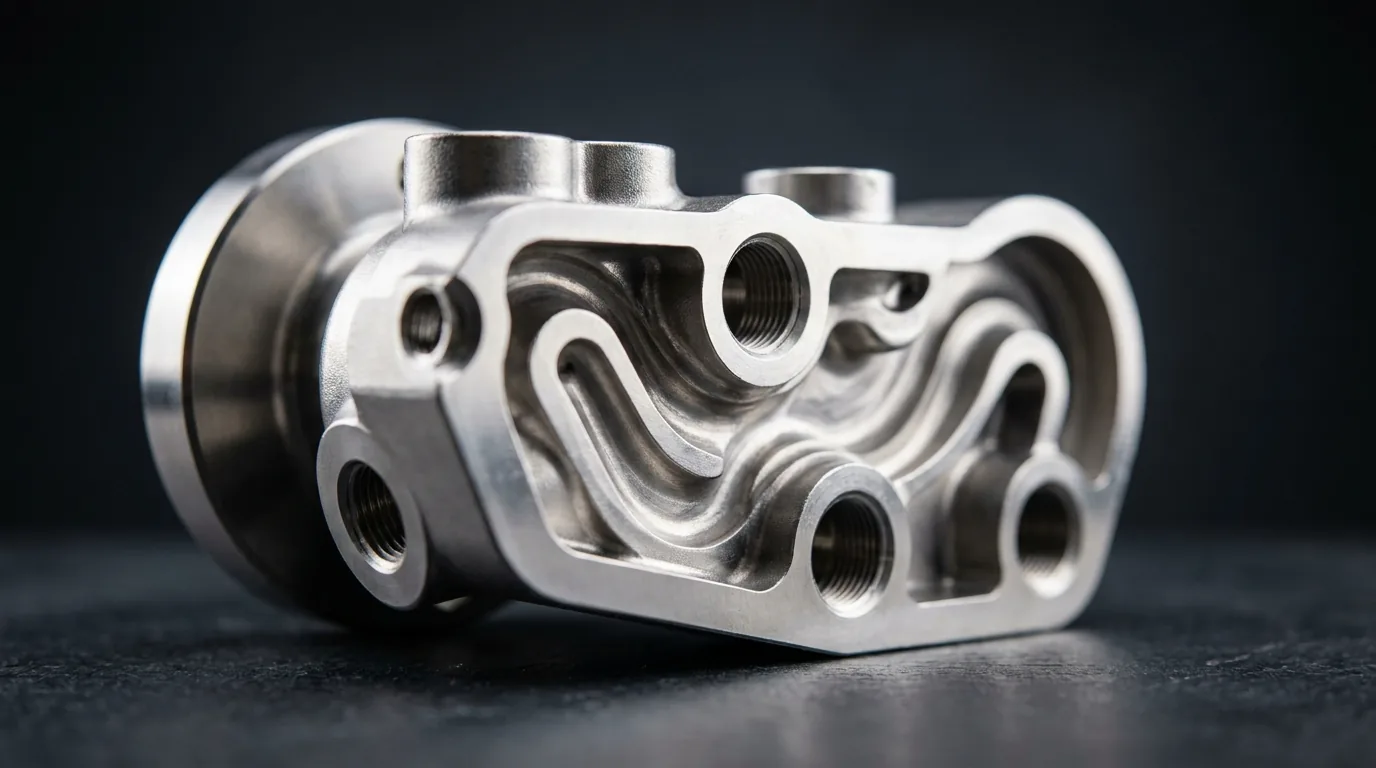 M-2280 · Hydraulic manifold · SS 316L